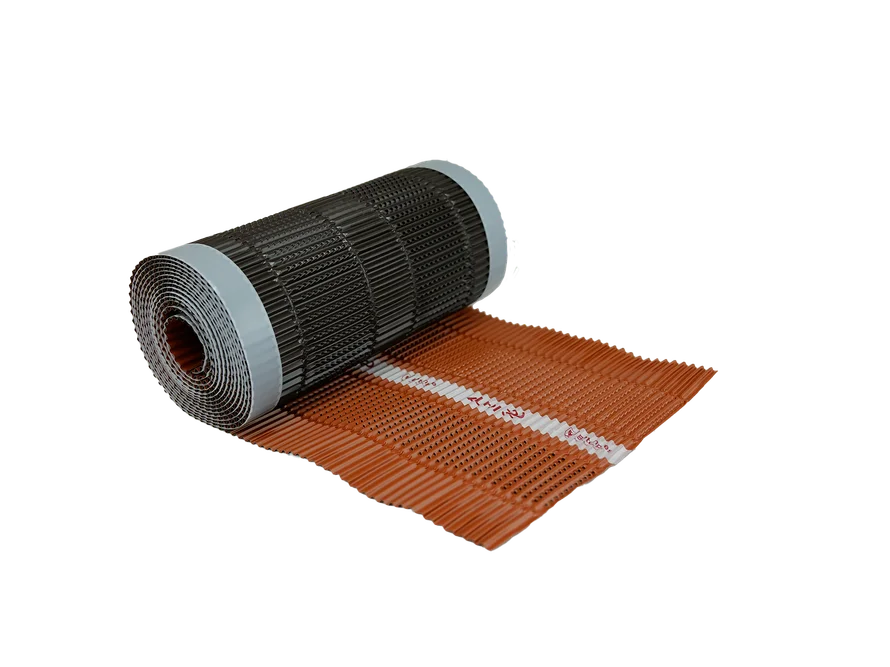 Universal-Lüftungsband für First und Grat, Vollaluminium Duna – AL Roll 320 mm/5 m – Hauptfoto