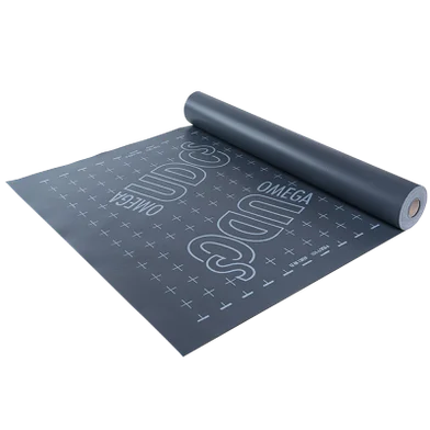 Diffusionsoffene Folie Omega UDO-s 330 (Heiß- und Kaltverschweißung) wasserdichtes Unterdach