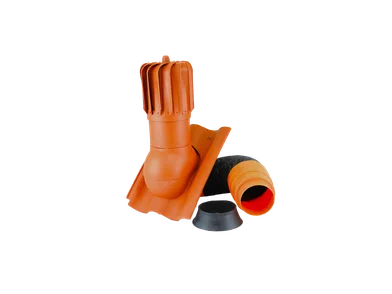 Entlüftungsset Betonpres Duna TURBINE Ø 150 mm (Flexschlauch 750 mm, Dichtmanschette)