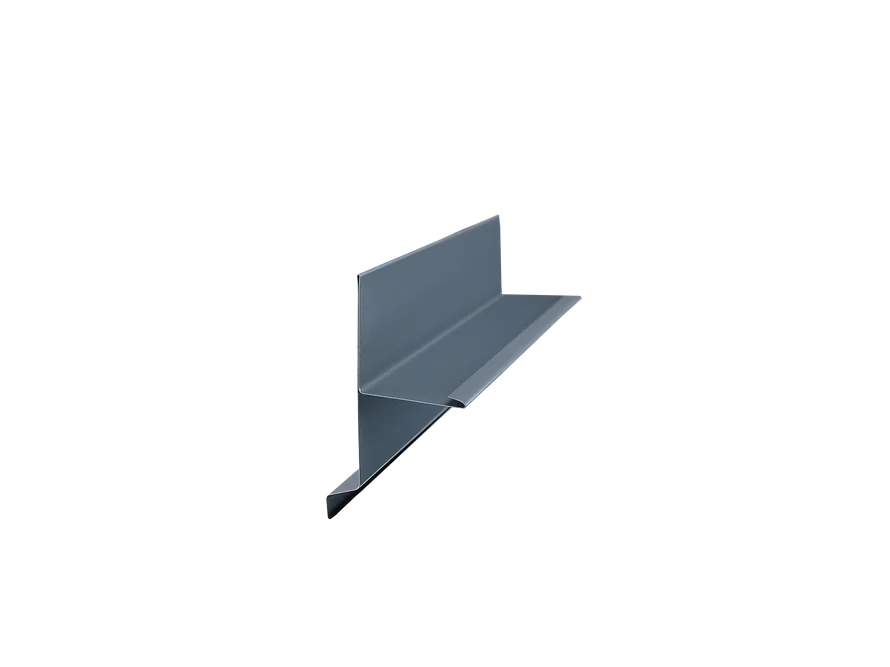 Ortgangverkleidung Horizont – FeZn 0,6 × 2000 mm – Zuschnittbreite 380 mm – Hauptfoto