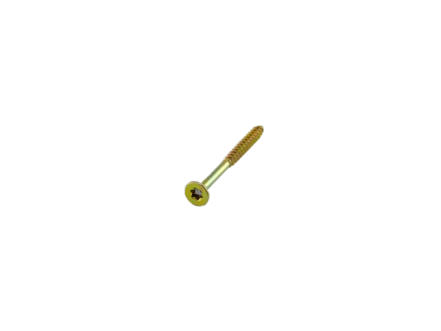 Schraube 4×50 mm TORX FeZn Teilgewinde (Pack 100 Stk.) – Hauptfoto