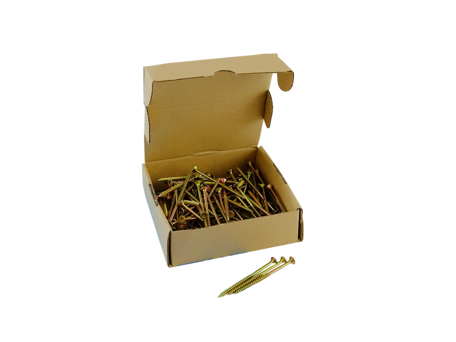Schraube 4×70 mm TORX FeZn Teilgewinde (Pack 100 Stk.) – Zweites Foto