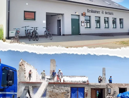 Betonpres pomohl rodině zasažené tornádem