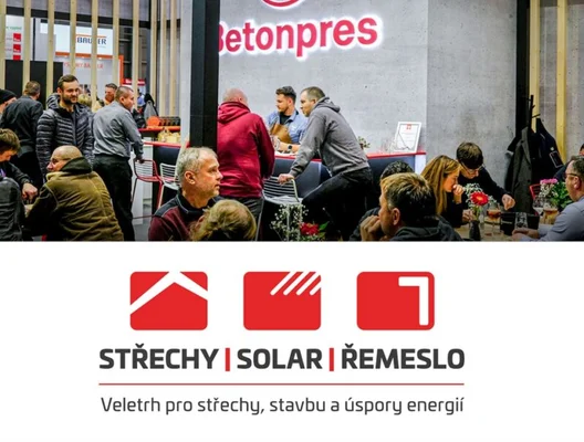 Betonpres na veletrhu Střechy-Solar-Řemeslo